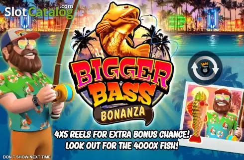 Скрин2. Bigger Bass Bonanza слот