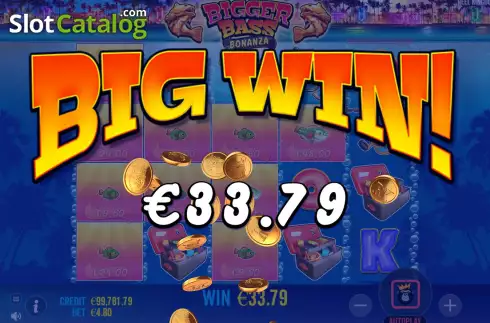 Скрин6. Bigger Bass Bonanza слот