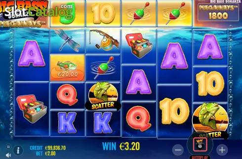 Скрин5. Big Bass Bonanza Megaways слот