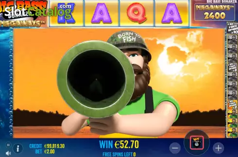 Скрин9. Big Bass Bonanza Megaways слот