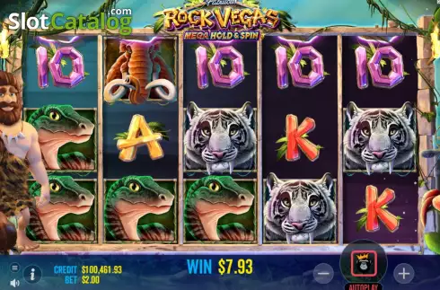 Скрин4. Rock Vegas слот