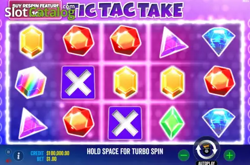Скрин2. Tic Tac Take слот