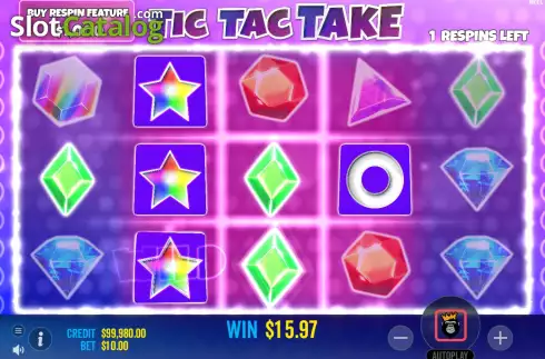 Скрин3. Tic Tac Take слот