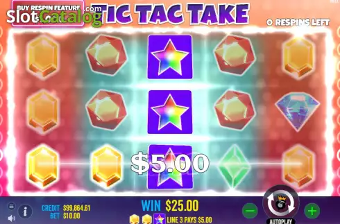 Скрин4. Tic Tac Take слот