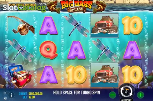 Скрин3. Big Bass Splash слот