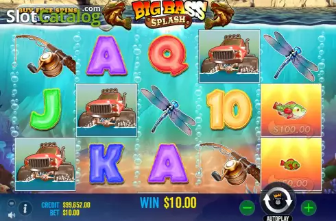 Скрин4. Big Bass Splash слот