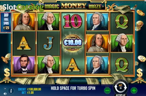 Скрин3. Magic Money Maze слот