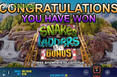 Скрин6. Snakes and Ladders Snake Eyes слот