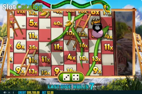 Скрин9. Snakes and Ladders Snake Eyes слот