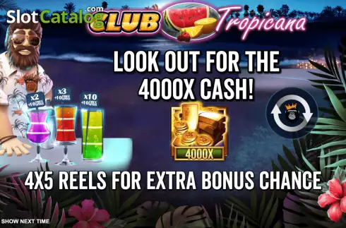 Скрин3. Club Tropicana слот