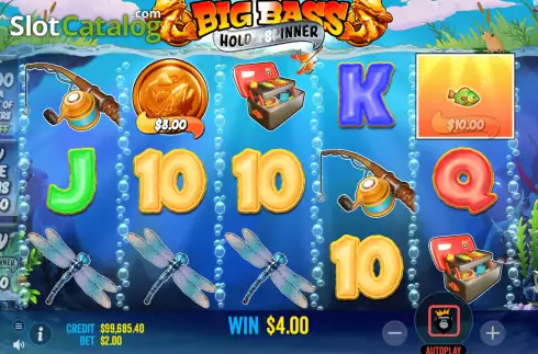Скрин4. Big Bass Bonanza Hold and Spinner слот
