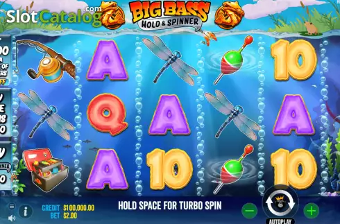 Скрин3. Big Bass Bonanza Hold and Spinner слот