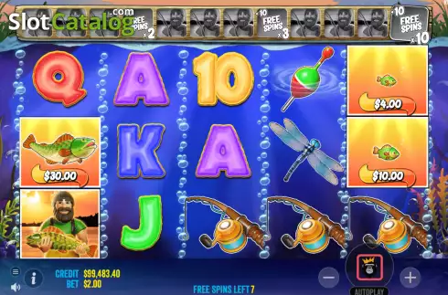 Скрин7. Big Bass Bonanza Hold and Spinner слот