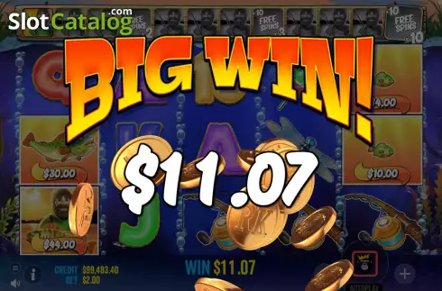 Скрин8. Big Bass Bonanza Hold and Spinner слот