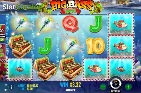 Скрин4. Big Bass Christmas Bash слот