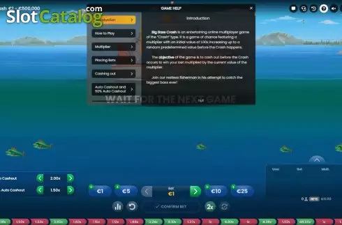 Скрин8. Big Bass Crash слот