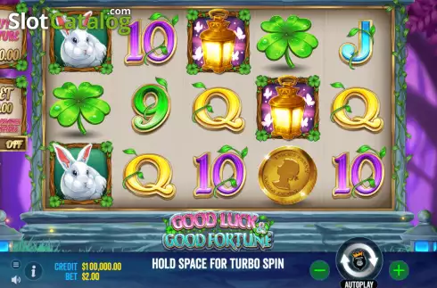 Скрин2. Good Luck & Good Fortune слот