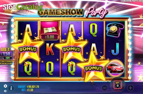 Скрин6. Gameshow Party слот
