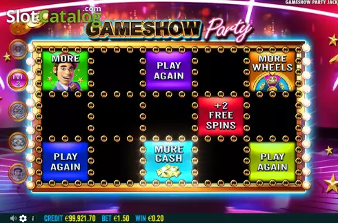 Скрин8. Gameshow Party слот
