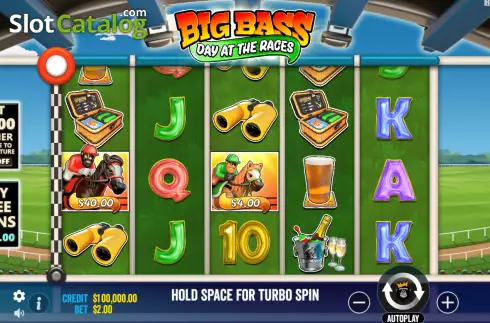 Скрин3. Big Bass Day At The Races слот