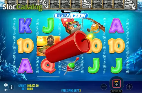 Скрин8. Big Bass Bonanza Reel Action слот