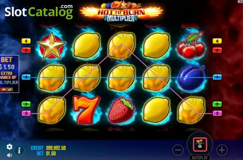 Скрин6. Hot to Burn Multiplier слот