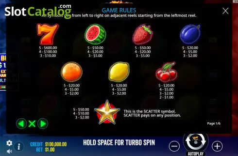 Скрин8. Hot to Burn Multiplier слот