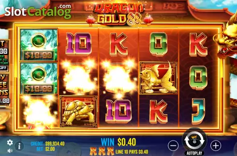 Скрин5. Dragon Gold 88 слот