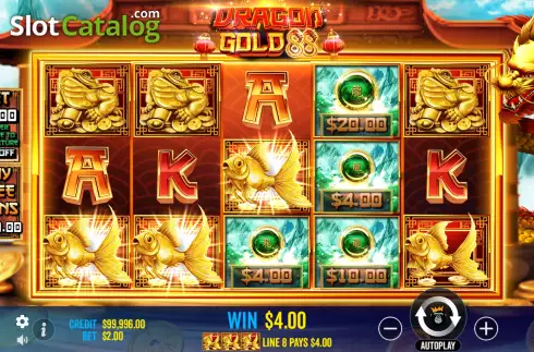 Скрин6. Dragon Gold 88 слот