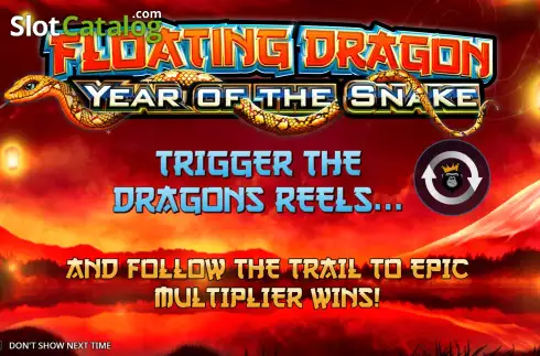 Скрин2. Floating Dragon Year of the Snake слот