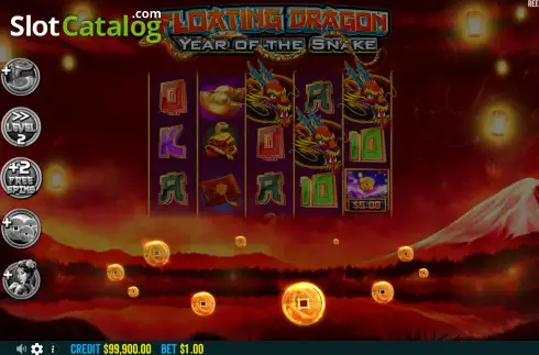 Скрин8. Floating Dragon Year of the Snake слот