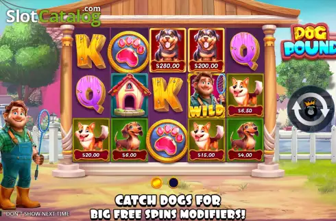 Скрин2. Dog Pound слот