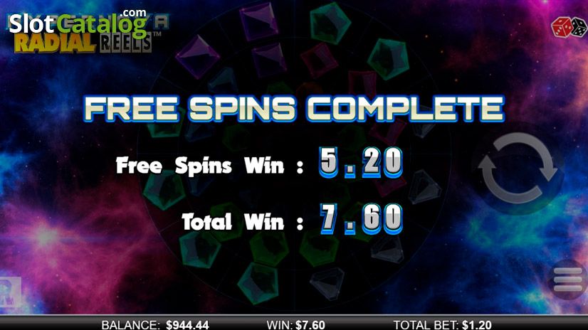 Video Hypernova Radial Reels several spins Hypernova Radial Reels