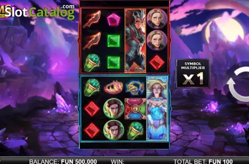 Скрин3. Gems Infinity Reels слот