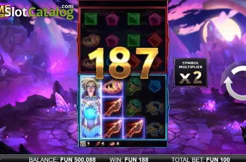 Скрин4. Gems Infinity Reels слот