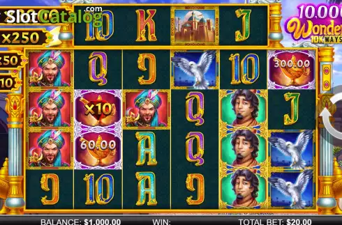 Скрин3. 10000 Wonders 10k Ways слот