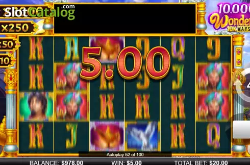 Скрин4. 10000 Wonders 10k Ways слот