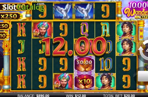 Скрин5. 10000 Wonders 10k Ways слот