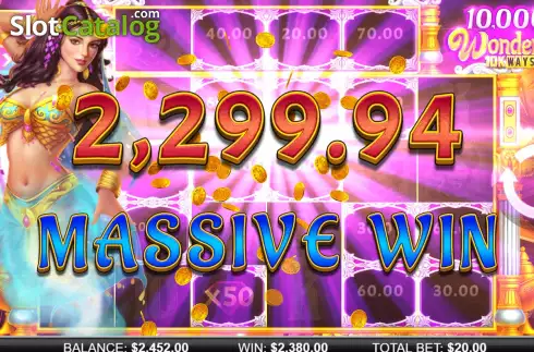 Скрин9. 10000 Wonders 10k Ways слот