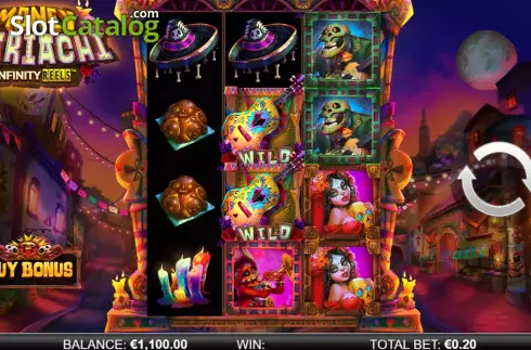 Скрин3. Money Mariachi Infinity Reels слот
