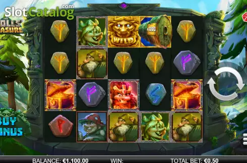 Скрин3. The Trolls' Treasure слот