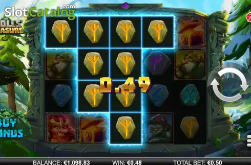 Скрин5. The Trolls' Treasure слот