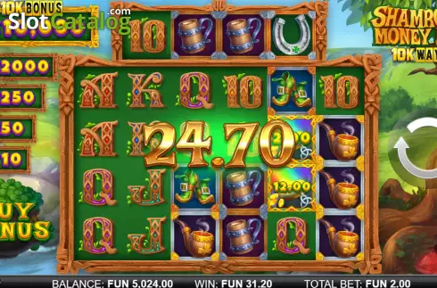 Скрин5. Shamrock Money Pot 10K Ways слот