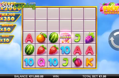 Скрин3. Fruit Combinator слот