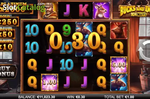 Скрин4. Bucks And Doe 10K Ways слот