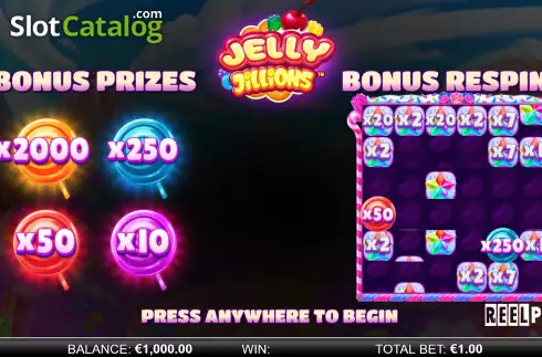 Скрин2. Jelly Jillions слот