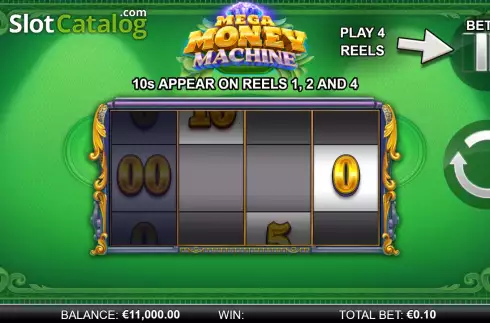 Скрин2. Mega Money Machine слот