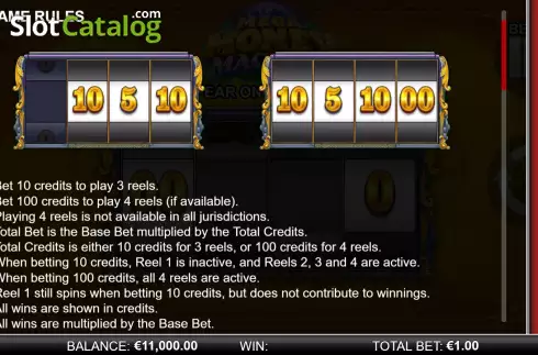 Скрин9. Mega Money Machine слот