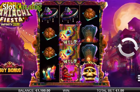 Скрин3. Money Mariachi Fiesta Infinity Reels слот