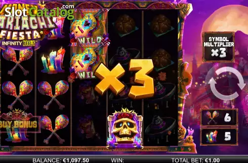 Скрин4. Money Mariachi Fiesta Infinity Reels слот